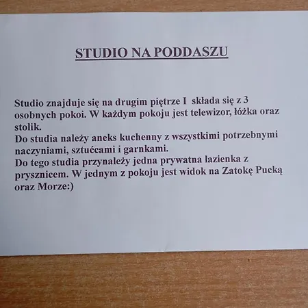 Gosia Necel Pansiyon Władysławowo